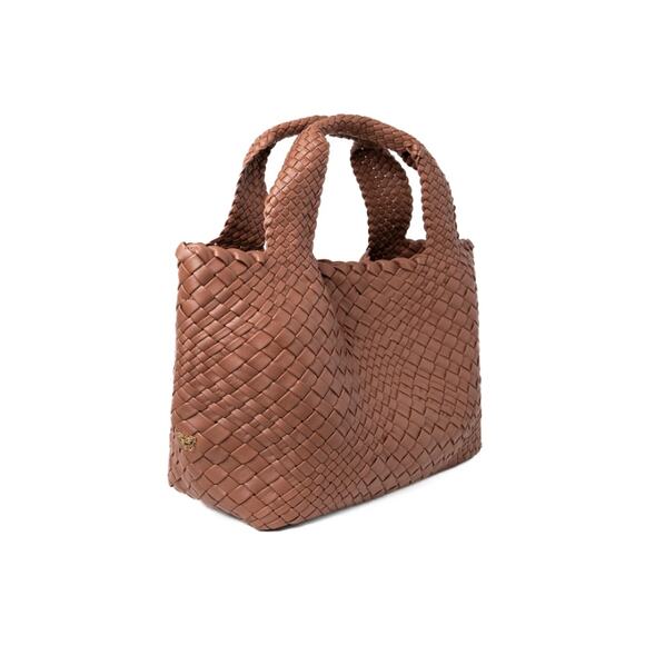 $764 Handwoven Bag NEW Leather Handbag Made in Italy - Picture 3 of 4